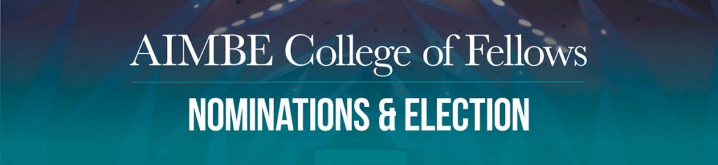Nominations & Election - AIMBE